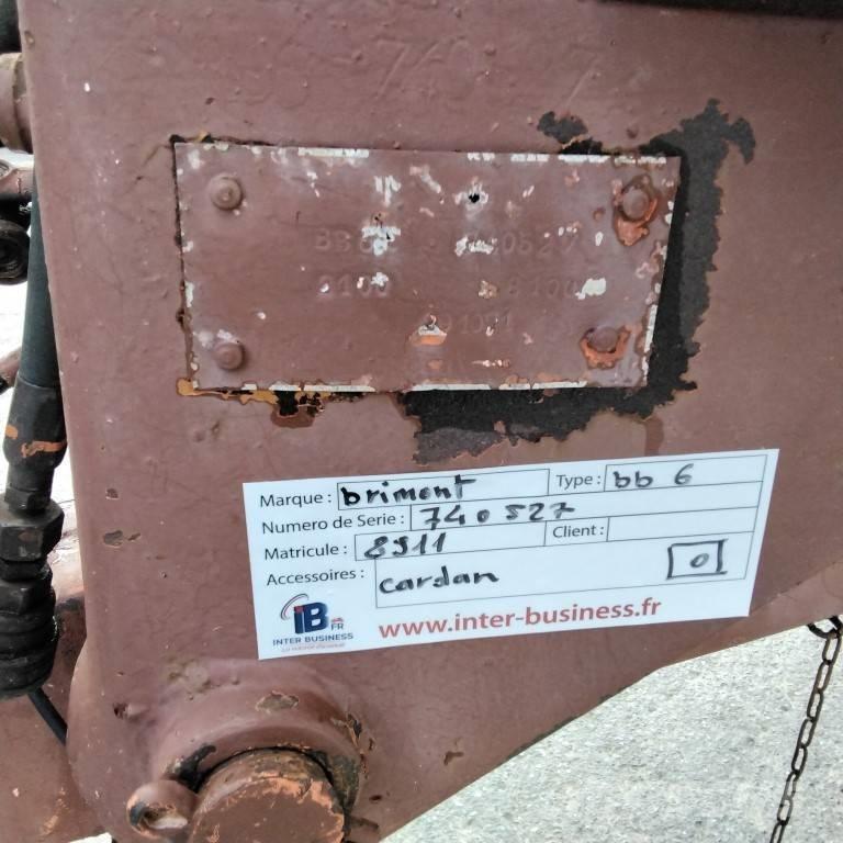 Brimont BB6 Ανατρεπόμενες ρυμούλκες