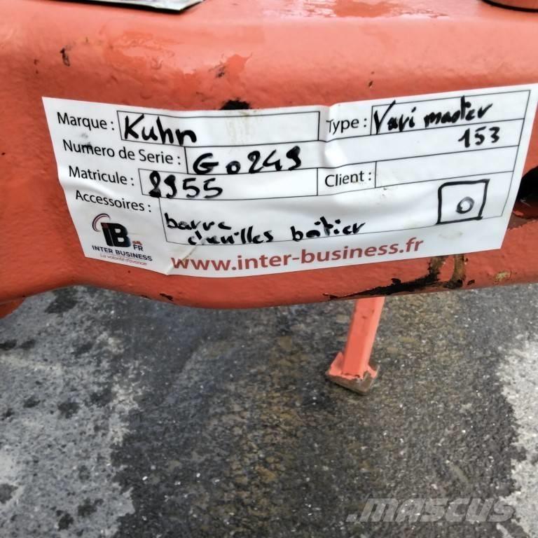 Kuhn Vari-Master 153 Αναστρεφόμενα άροτρα