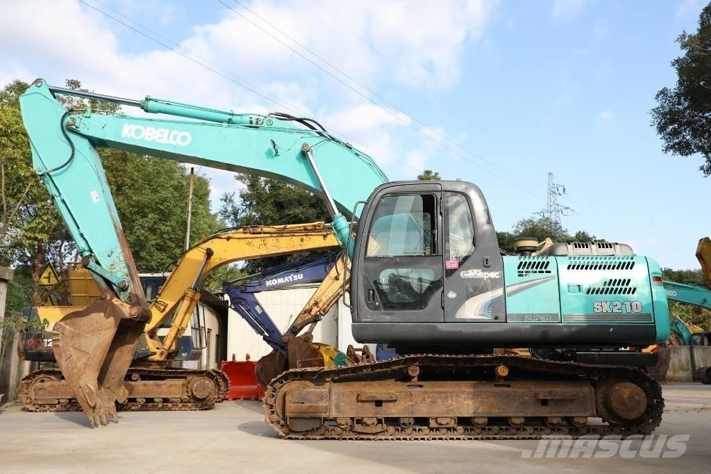 Kobelco SK 210-8 Εκσκαφείς με ερπύστριες