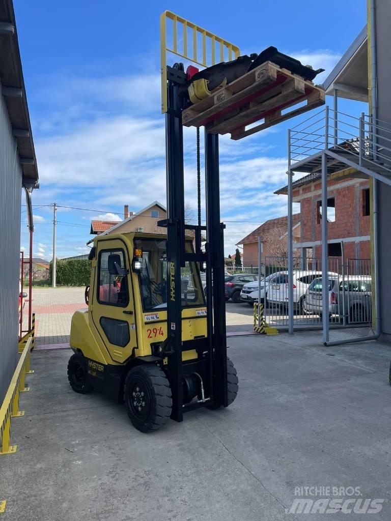 Hyster H3.5UT Περονοφόρα ανυψωτικά κλαρκ με φυσικό αέριο LPG