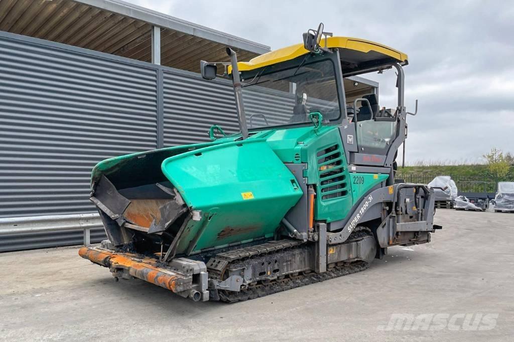 Vögele SUPER 1800-3I Επίστρωση ασφάλτου
