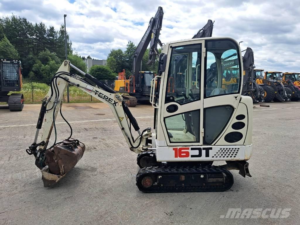 Terex TC16 Εκσκαφάκι (διαβολάκι) < 7t