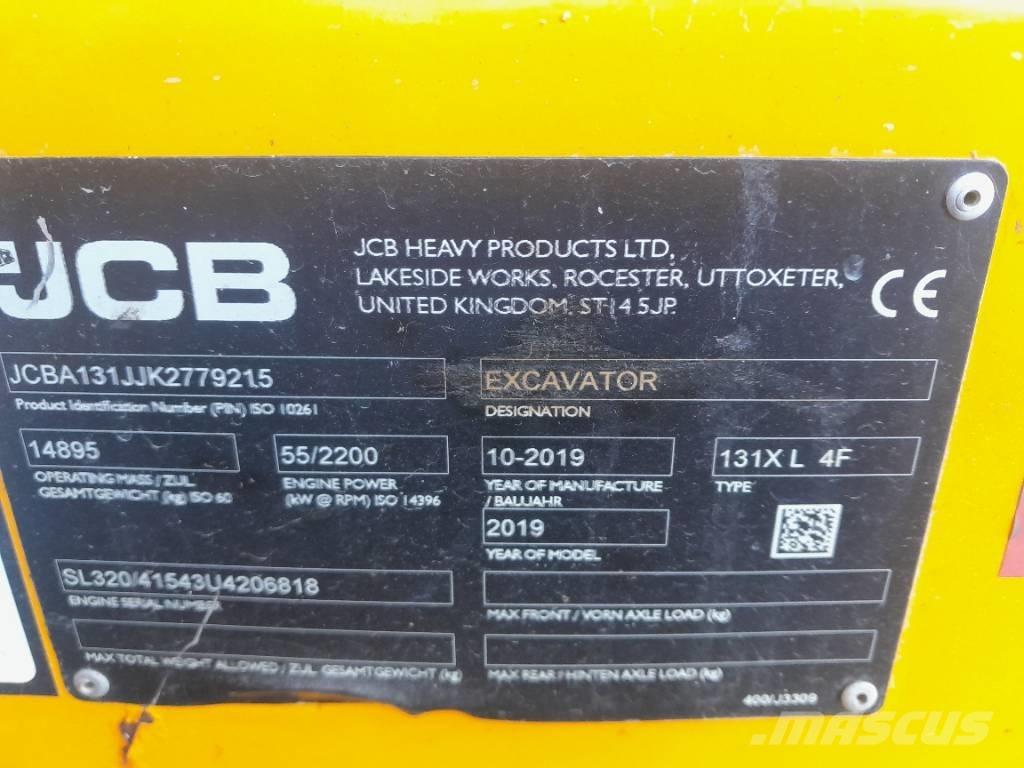 JCB 131 X Εκσκαφείς με ερπύστριες