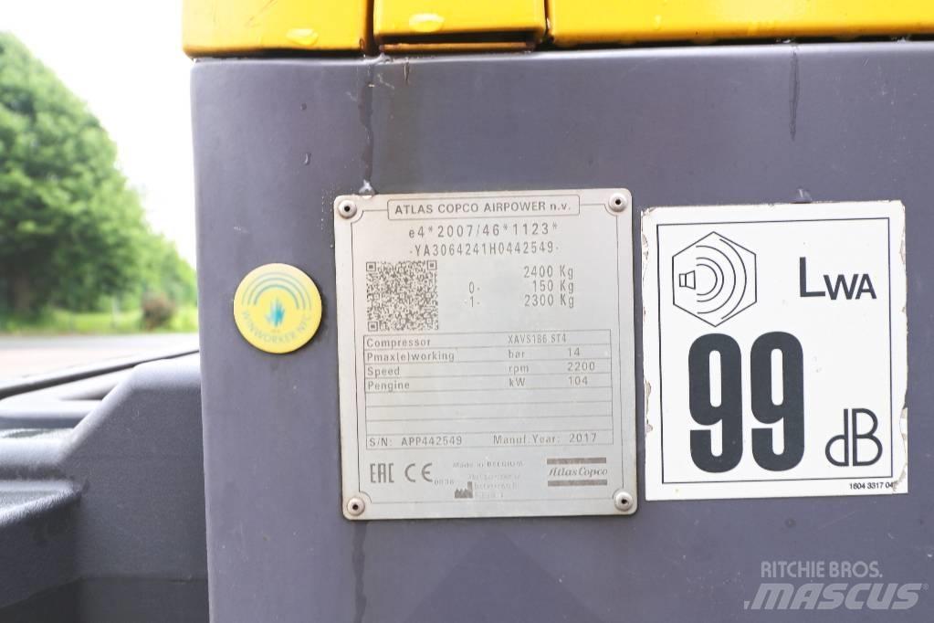 Atlas Copco XAVS 186 Συμπιεστές