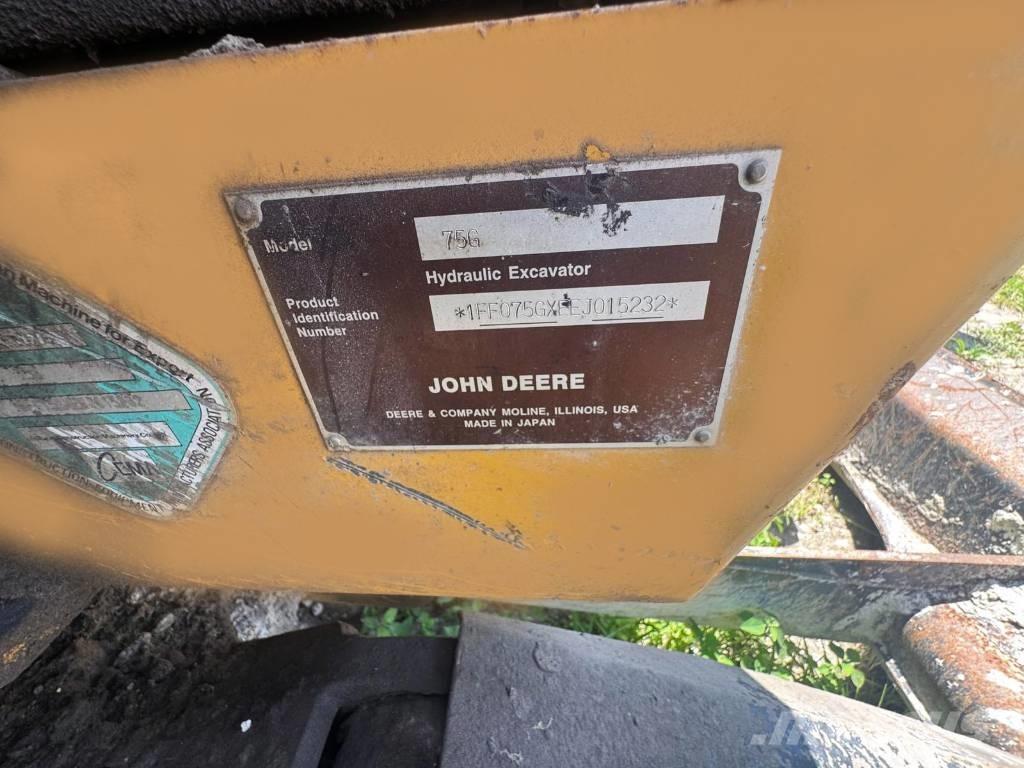 John Deere 75 G Εκσκαφάκι (διαβολάκι) < 7t