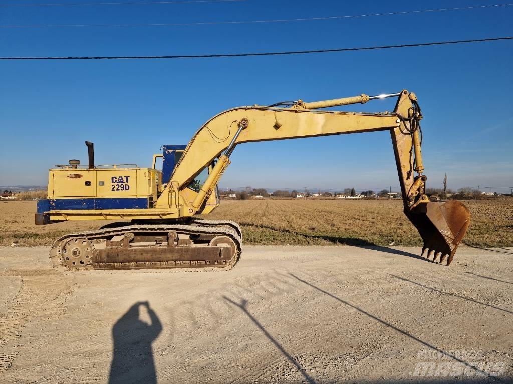 CAT 229 D Εκσκαφείς με ερπύστριες
