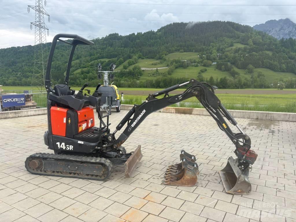 Eurocomach 14 SR Εκσκαφάκι (διαβολάκι) < 7t
