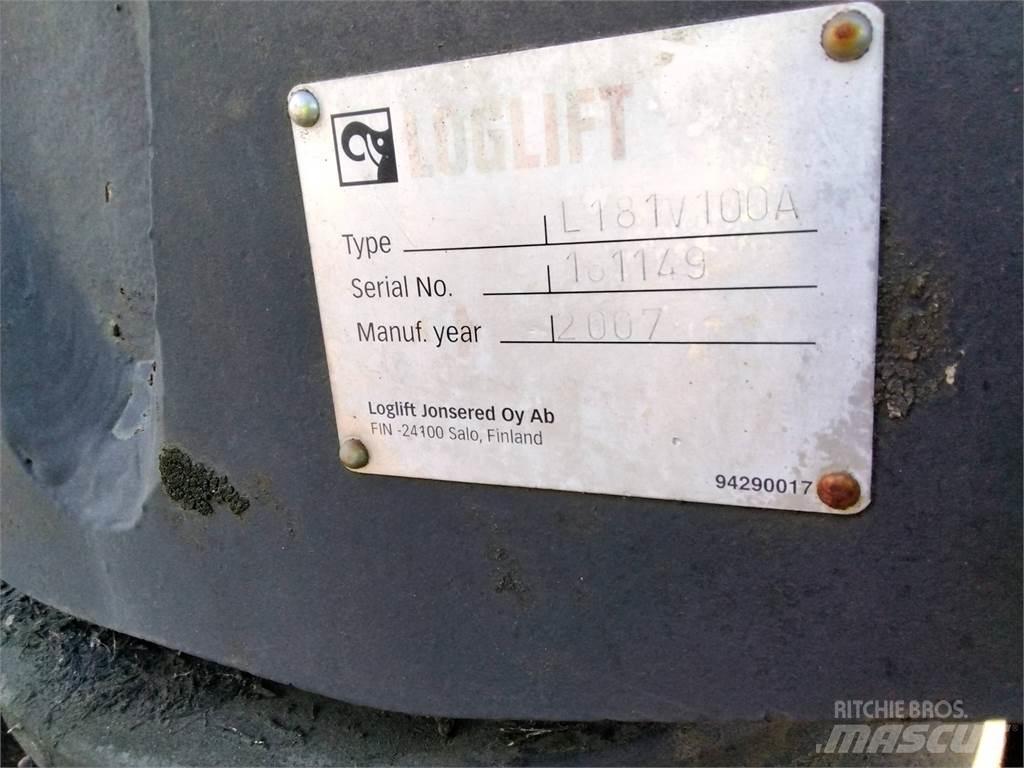 Loglift L181V Γερανοί συλλεκτικών μηχανών