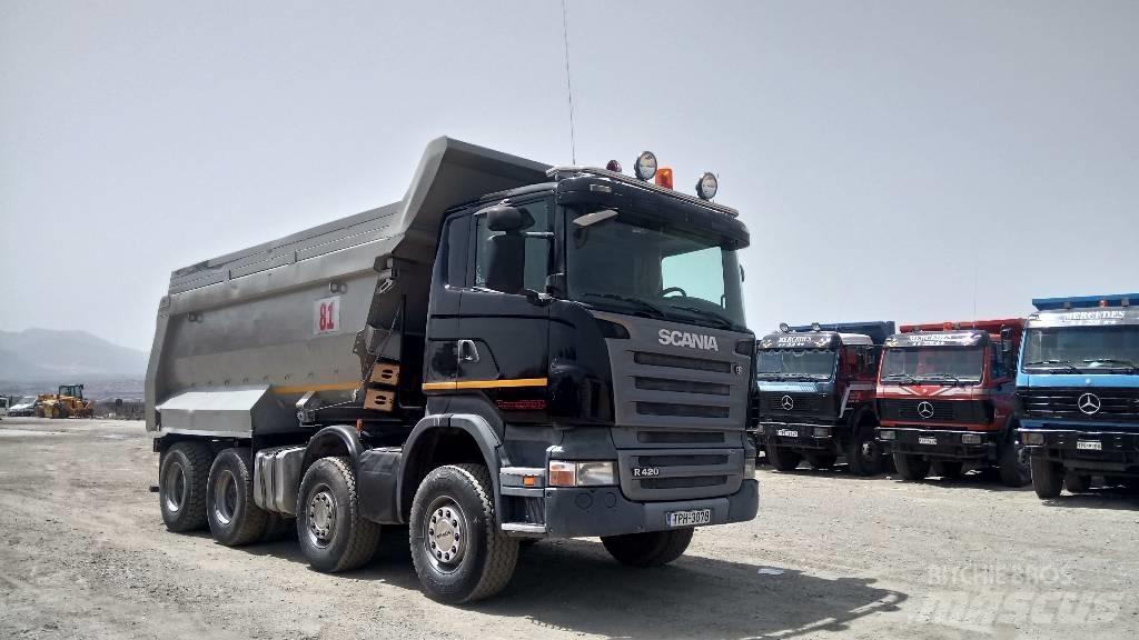 Scania R 420 Φορτηγά Ανατροπή