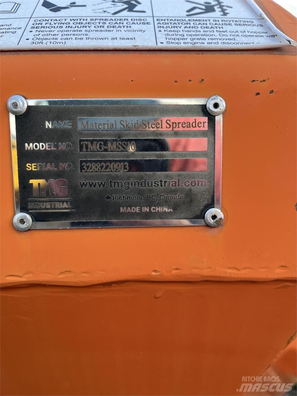 TMG MSS10 Διαστρωτήρες άμμου και αλατιού