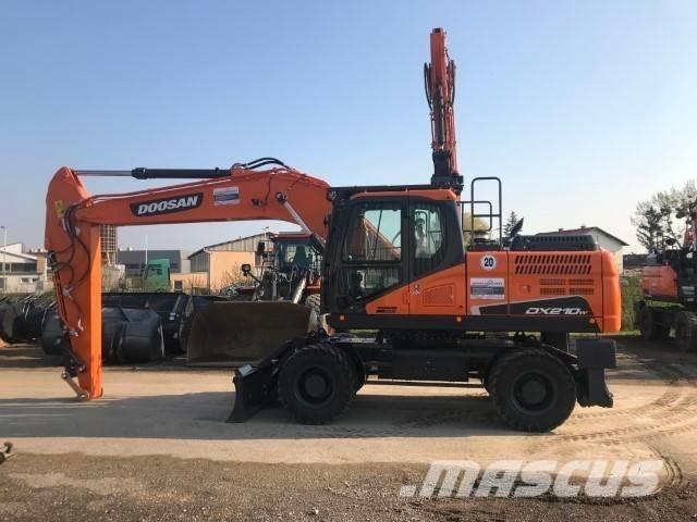 Doosan DX 210 W Εκσκαφείς με τροχούς - λάστιχα