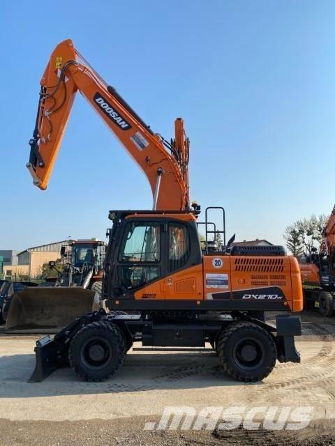 Doosan DX 210 W Εκσκαφείς με τροχούς - λάστιχα