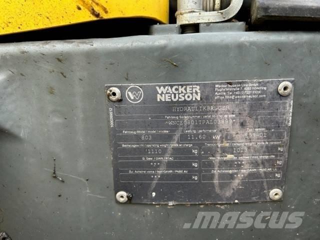 Wacker Neuson 803 Εκσκαφάκι (διαβολάκι) < 7t