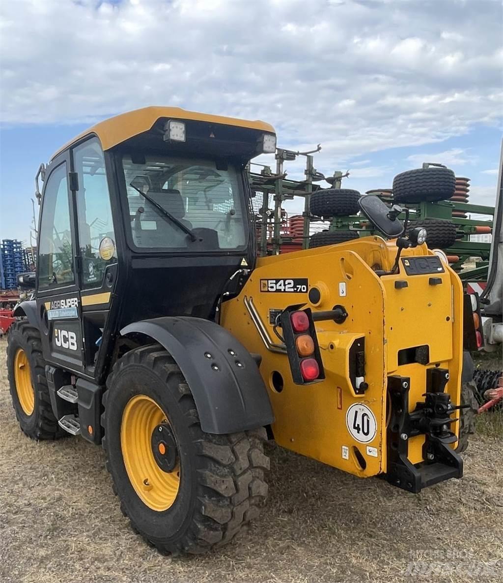 JCB 542-70 Συστήματα τηλεχειρισμού για τη γεωργία