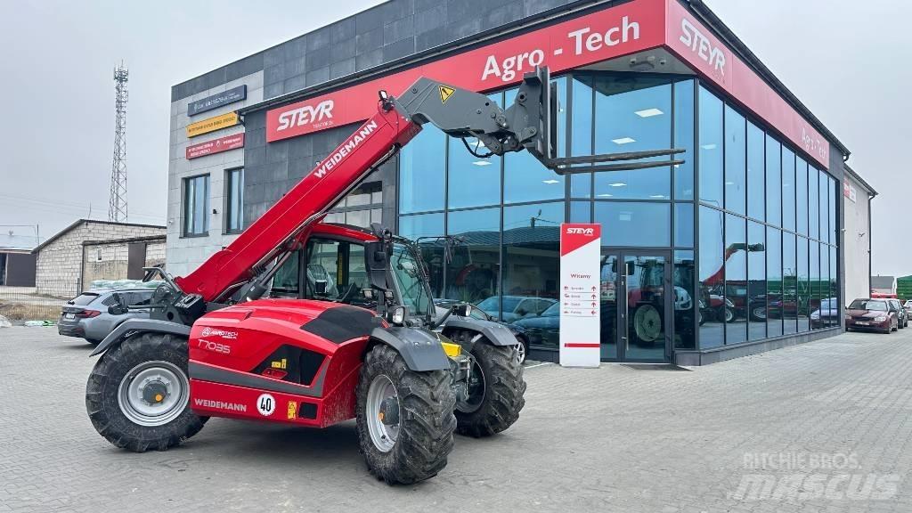 Weidemann T 7035 Συστήματα τηλεχειρισμού για τη γεωργία