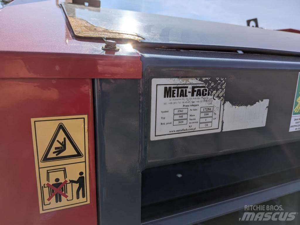 Metal-Fach Z562 Πρέσες κυλινδρικών δεμάτων