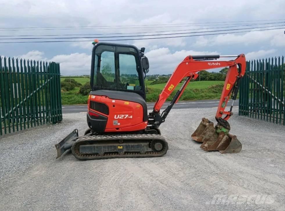Kubota U 27-4 Εκσκαφάκι (διαβολάκι) < 7t