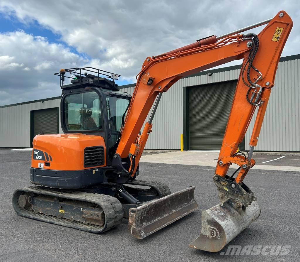 Doosan DX63-3 Εκσκαφείς με ερπύστριες