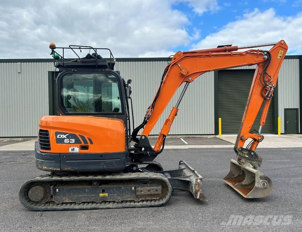 Doosan DX63-3 Εκσκαφείς με ερπύστριες