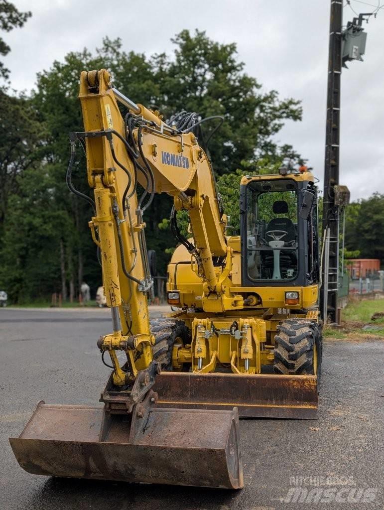 Komatsu PW 98 MR-8 Εκσκαφείς με τροχούς - λάστιχα