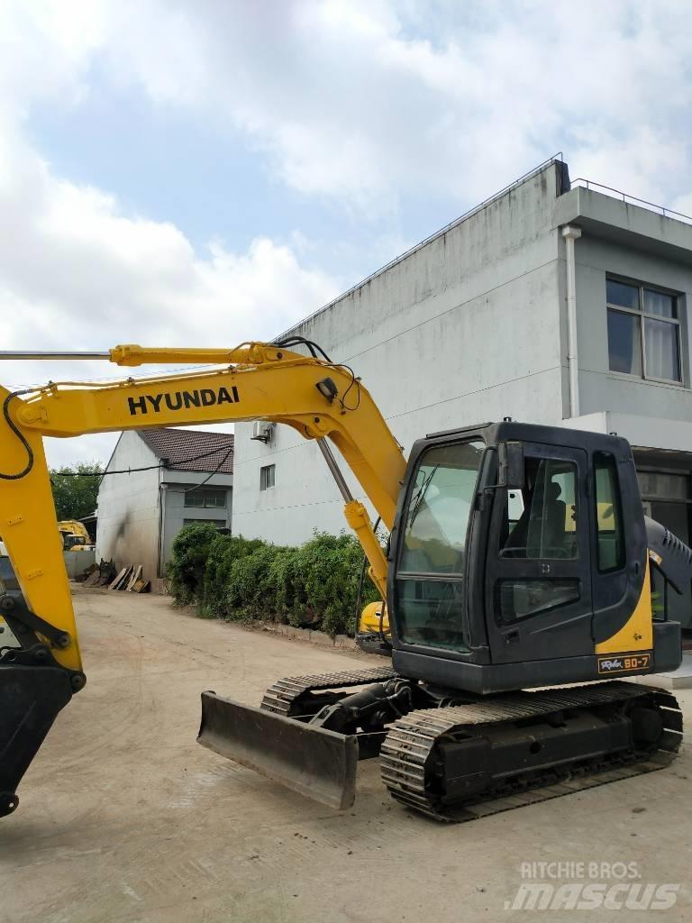 Hyundai 80-7 Εκσκαφείς με ερπύστριες