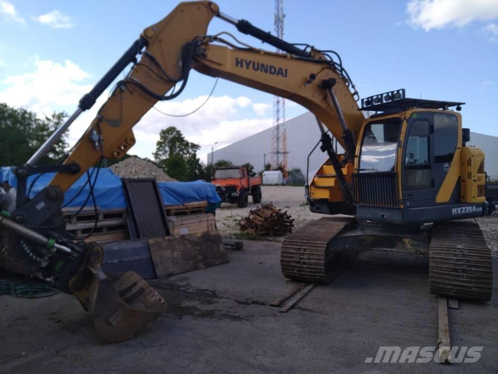 Hyundai HX 235 ALCR Εκσκαφείς με ερπύστριες