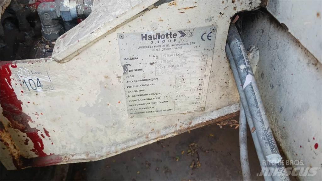 Haulotte H15SX Ανυψωτήρες ψαλιδωτής άρθρωσης