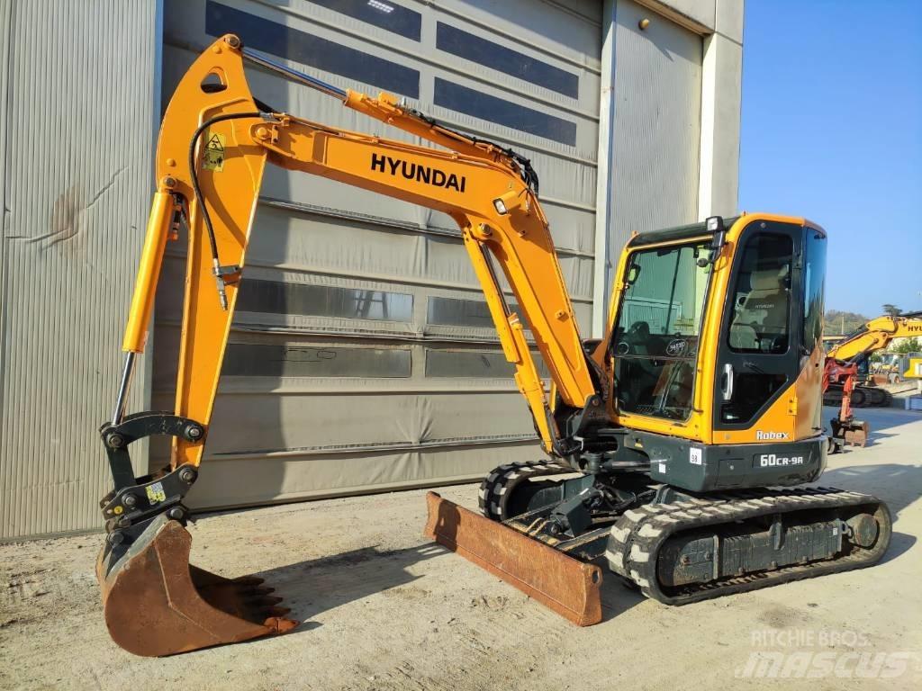 Hyundai R60CR-9A Εκσκαφάκι (διαβολάκι) < 7t