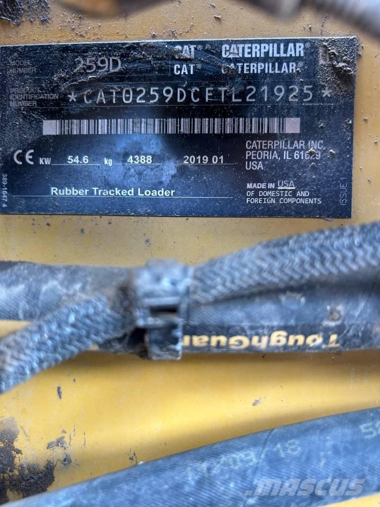 CAT 259 D Φορτωτάκια