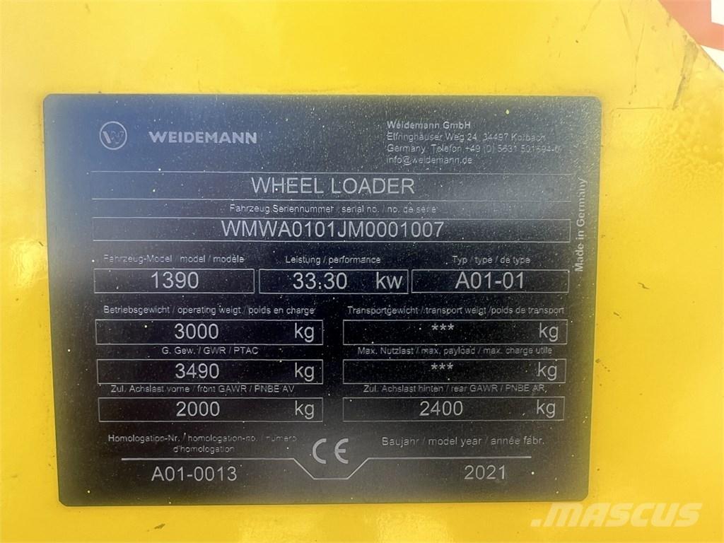 Weidemann 1390 Μίνι φορτωτές