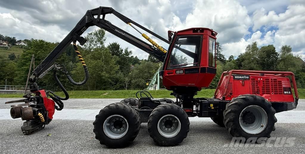 Komatsu 911.5 Θεριζοαλωνιστικές μηχανές