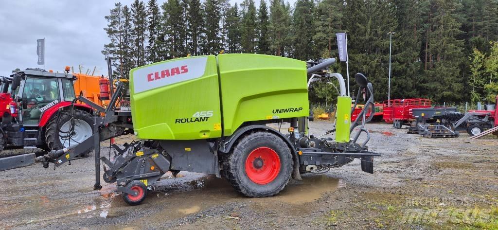 CLAAS 455 Uniwrap Πρέσες κυλινδρικών δεμάτων