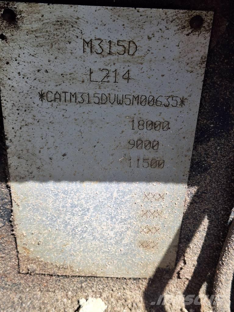 CAT M 315 D Εκσκαφείς με τροχούς - λάστιχα