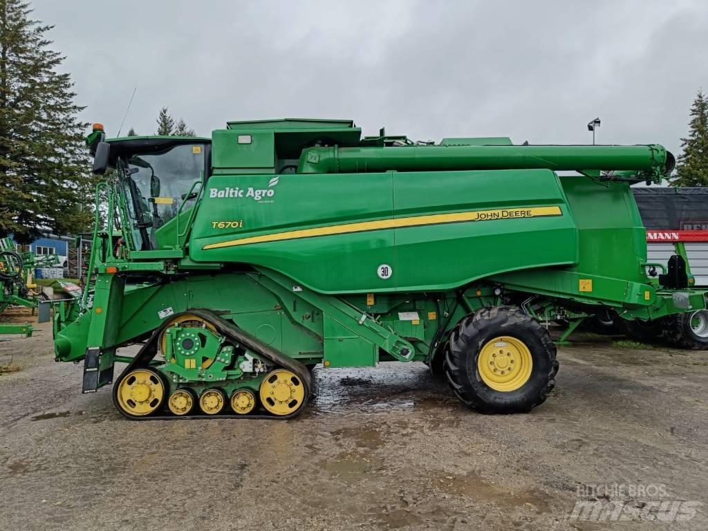 John Deere T670i Θεριζοαλωνιστικές μηχανές