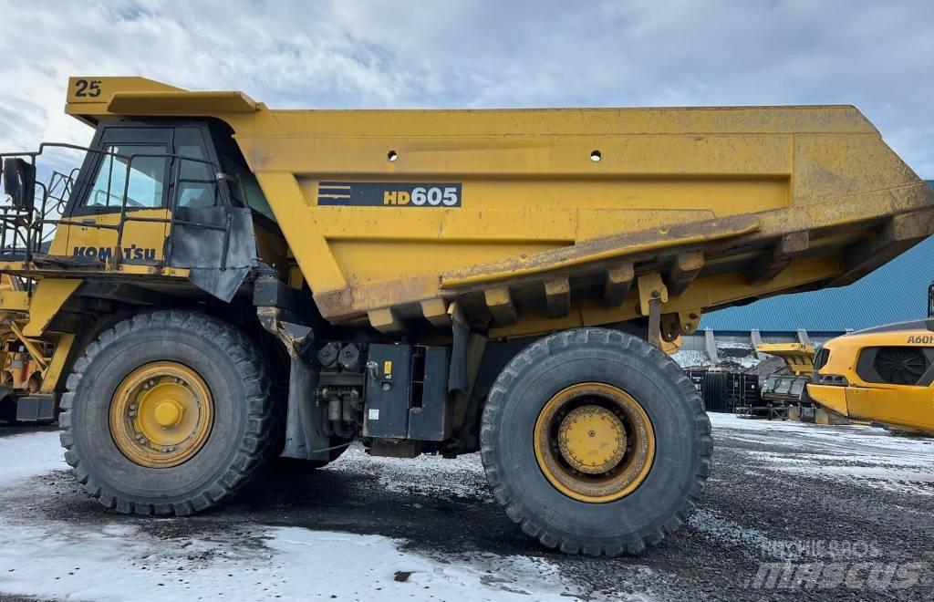 Komatsu 605-7 Άκαμπτα Dumper με ανατρεπόμενο κάδο