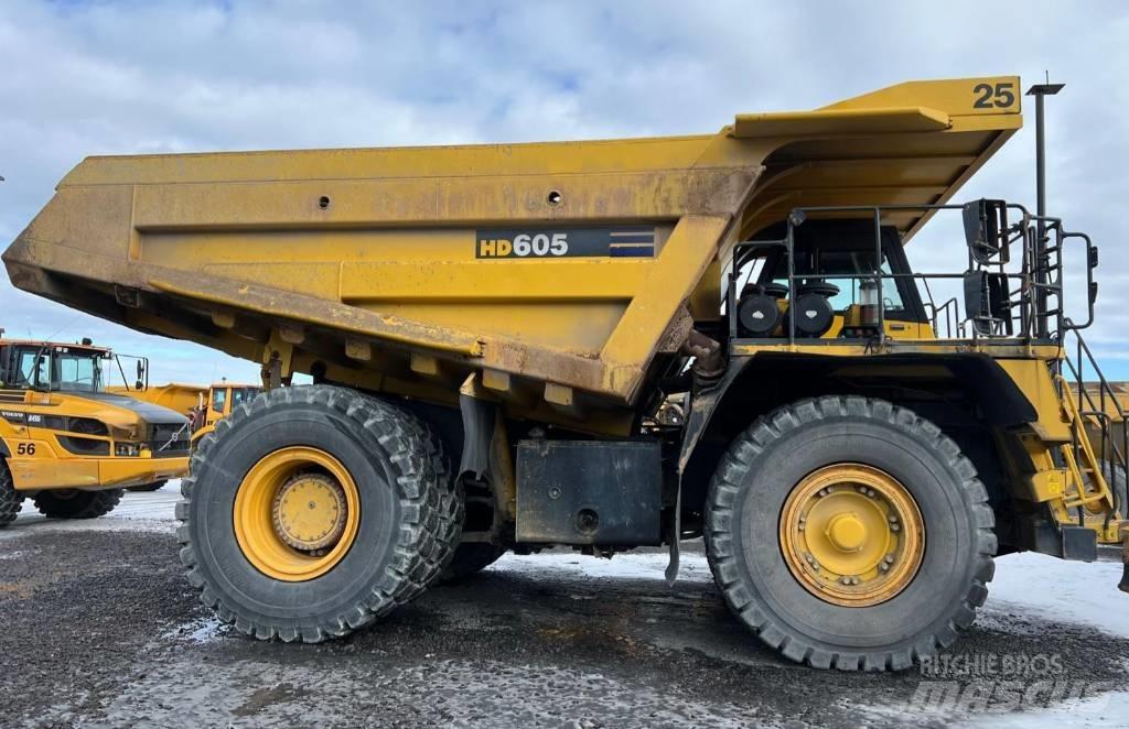 Komatsu 605-7 Άκαμπτα Dumper με ανατρεπόμενο κάδο