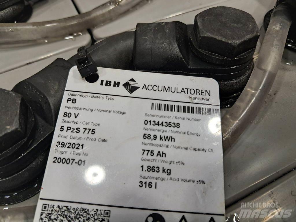  Batterij 80V 775Ah Μπαταρίες