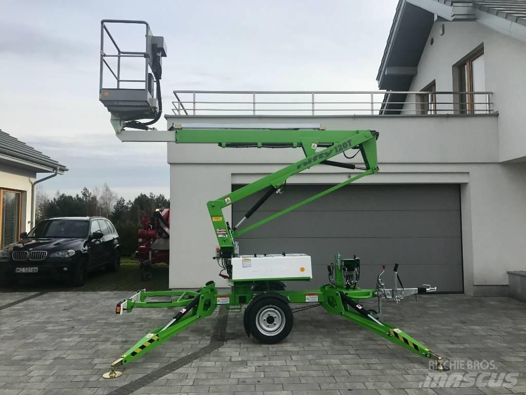 Niftylift 120TE Εναέριες πλατφόρμες τοποθετημένες σε ρυμούλκα