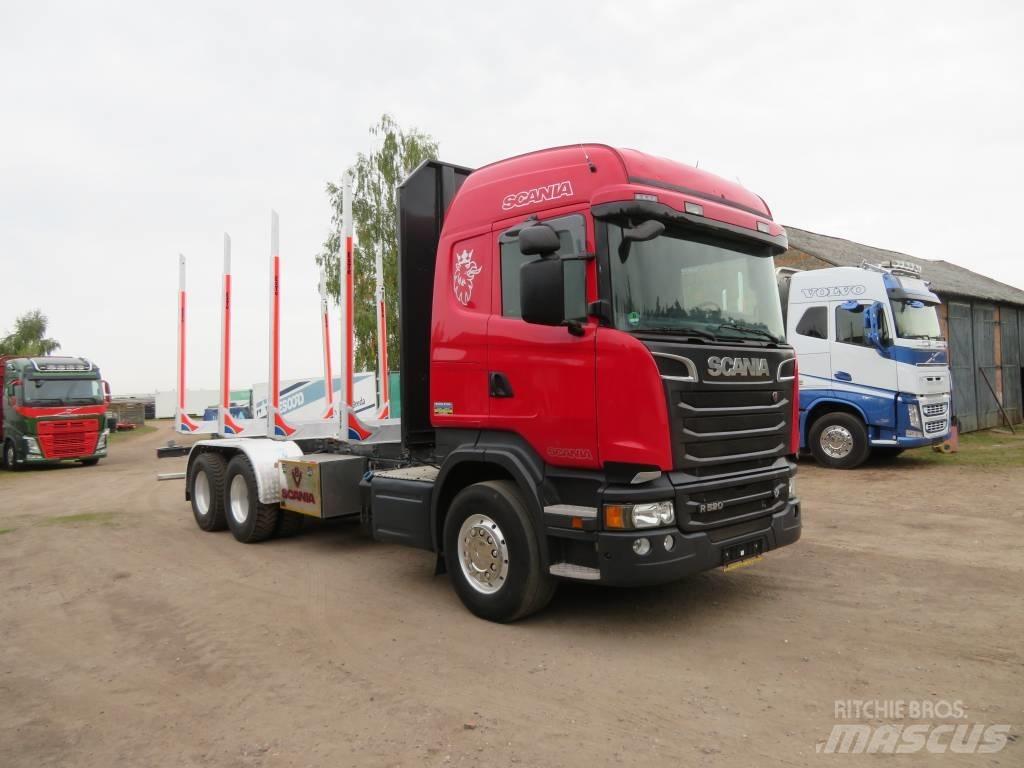 Scania R 520 Φορτηγά ξυλείας