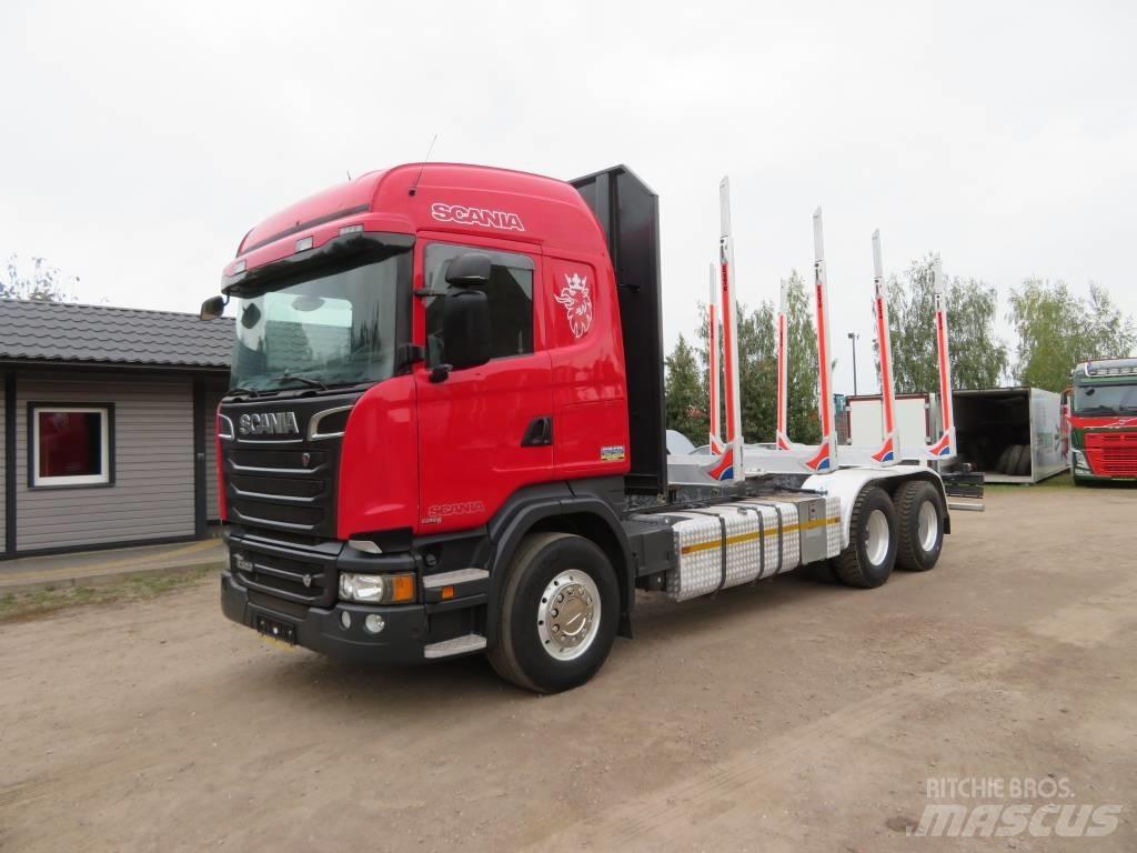 Scania R 520 Φορτηγά ξυλείας