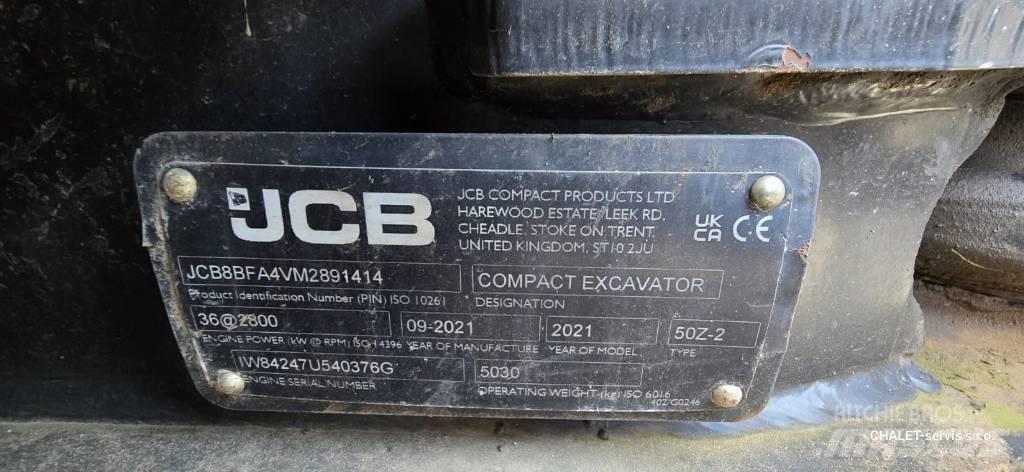 JCB 50 Z-2 Εκσκαφάκι (διαβολάκι) < 7t