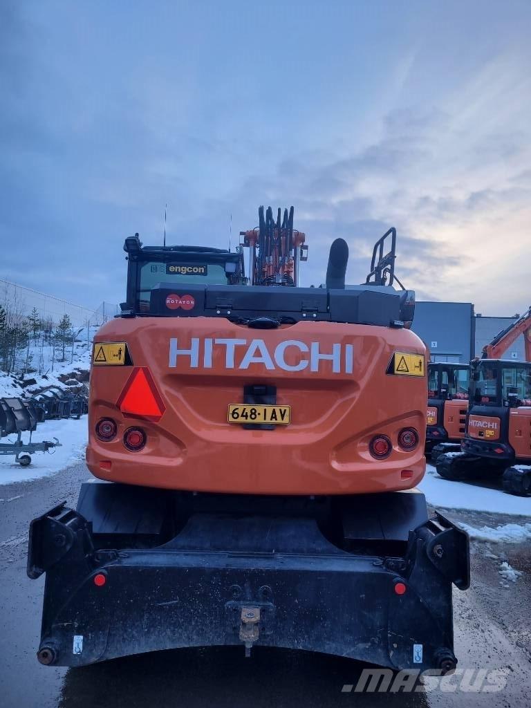 Hitachi ZX155W-7 2P Εκσκαφείς με τροχούς - λάστιχα