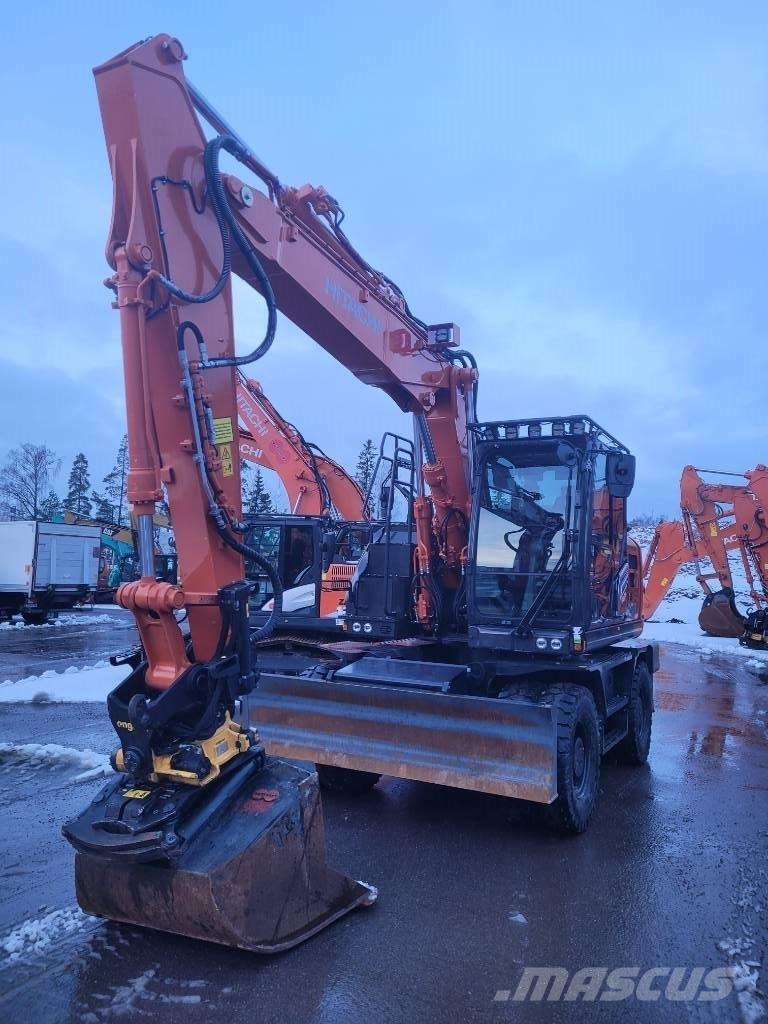 Hitachi ZX155W-7 2P Εκσκαφείς με τροχούς - λάστιχα