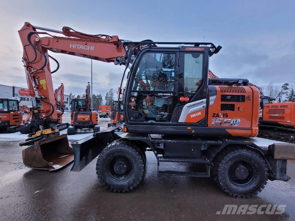 Hitachi ZX155W-7 2P Εκσκαφείς με τροχούς - λάστιχα