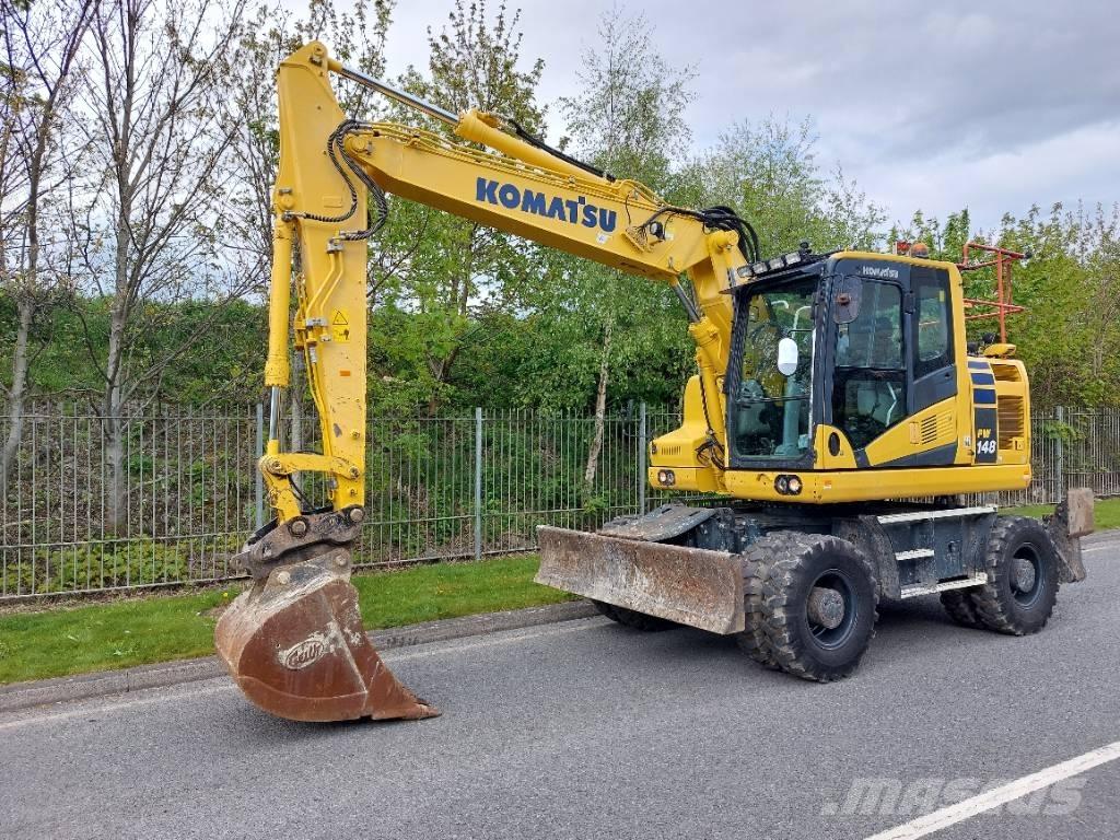 Komatsu PW148-11 Εκσκαφείς με τροχούς - λάστιχα