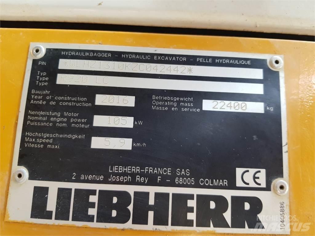 Liebherr R920 Εκσκαφείς με ερπύστριες