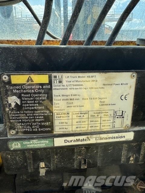 Hyster H 35 FT Περονοφόρα ανυψωτικά κλαρκ με φυσικό αέριο LPG