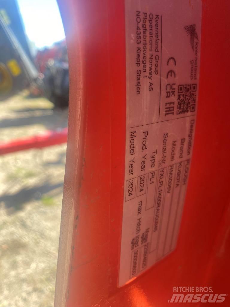 Kubota RM 300 SV Αναστρεφόμενα άροτρα