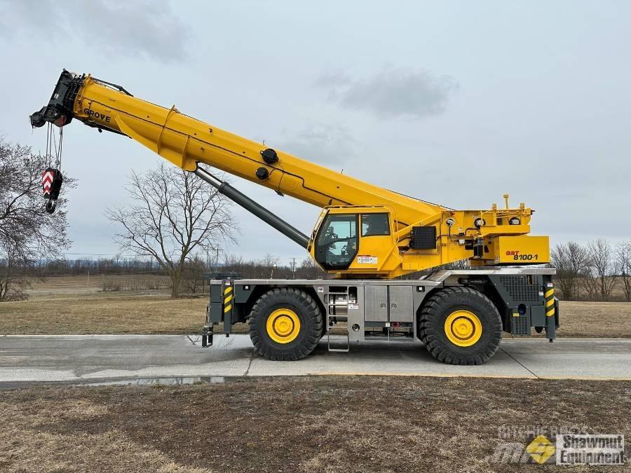 Grove GRT 8100 Γερανοί ανώμαλου εδάφους