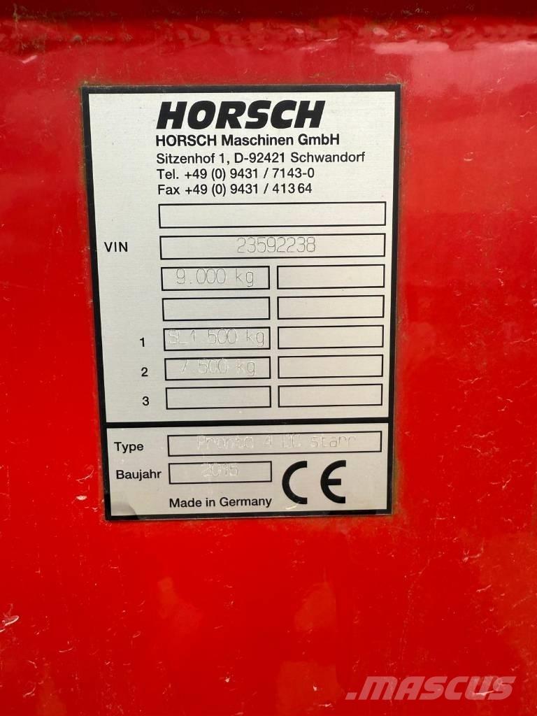 Horsch Pronto 4 DC Σπορείς